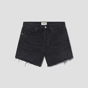 Agolde Parker Long Shorts in Fright